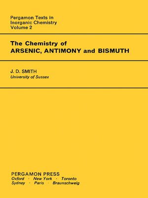 cover image of Pergamon Texts in Inorganic Chemistry